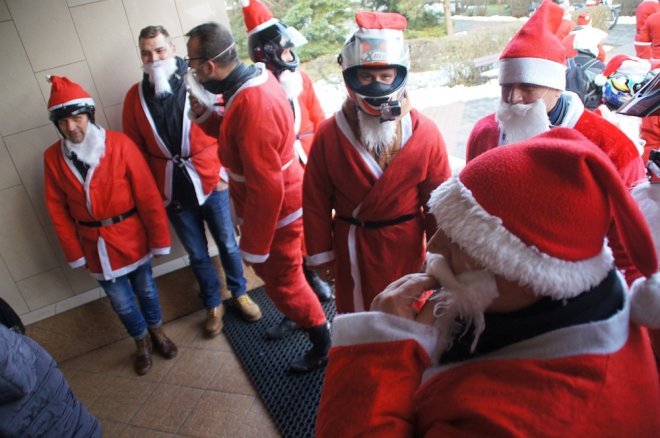 Motomikołajki w Ostrołęce [03.12.2017] - zdjęcie #11 - eOstroleka.pl