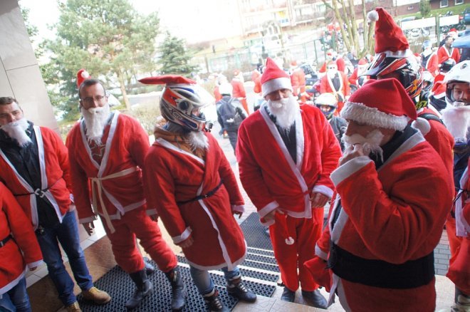 Motomikołajki w Ostrołęce [03.12.2017] - zdjęcie #10 - eOstroleka.pl