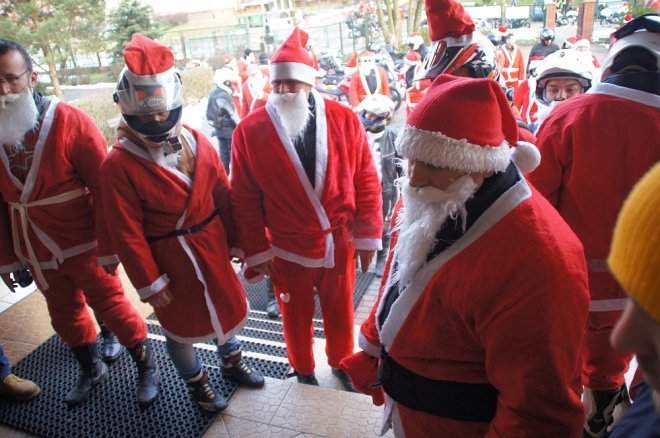 Motomikołajki w Ostrołęce [03.12.2017] - zdjęcie #8 - eOstroleka.pl