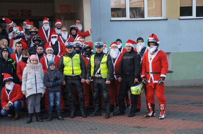 Motomikołajki w Ostrołęce [03.12.2017] - zdjęcie #4 - eOstroleka.pl