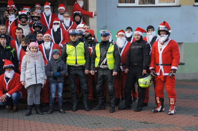 Motomikołajki w Ostrołęce [03.12.2017] - zdjęcie #2 - eOstroleka.pl