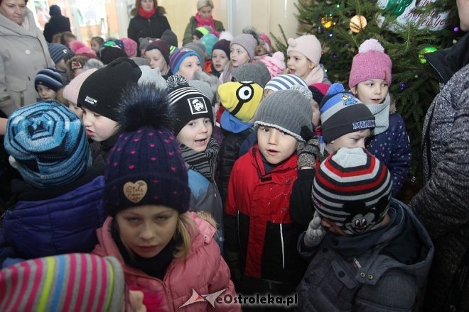 Przedszkolaki stroiły choinkę w „Handlowcu” [ZDJĘCIA] - zdjęcie #39 - eOstroleka.pl