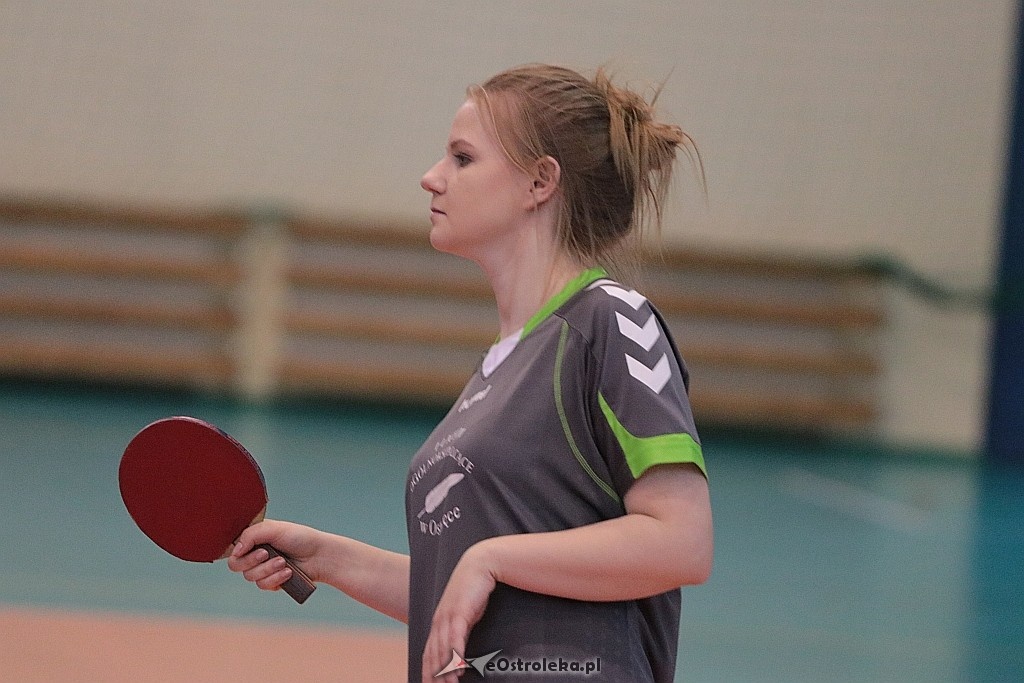 Mistrzostwa Ostrołęki szkół średnich w tenisie stołowym dziewcząt [05.12.2017] - zdjęcie #2 - eOstroleka.pl