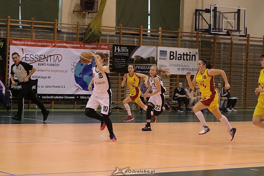 Unia Basket Ostrołęka U15 - Pivot Piastów [10.12.2017] - zdjęcie #12 - eOstroleka.pl