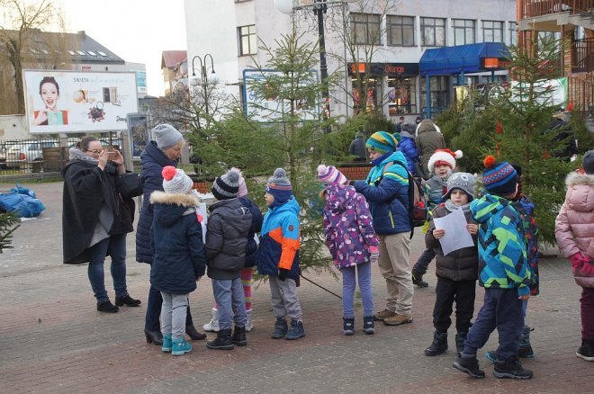 Przedszkolaki stroiły choinki przed Miejską Wigilią [ZDJĘCIA] - zdjęcie #32 - eOstroleka.pl