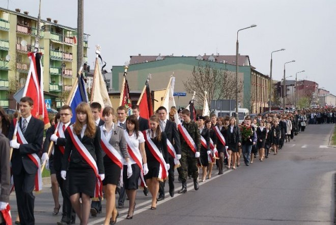 Marsz Pamięci (16.04.2010) - zdjęcie #56 - eOstroleka.pl