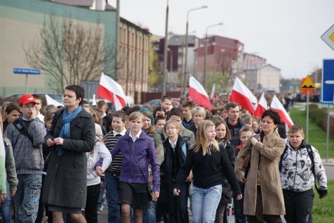 Marsz Pamięci (16.04.2010) - zdjęcie #70 - eOstroleka.pl