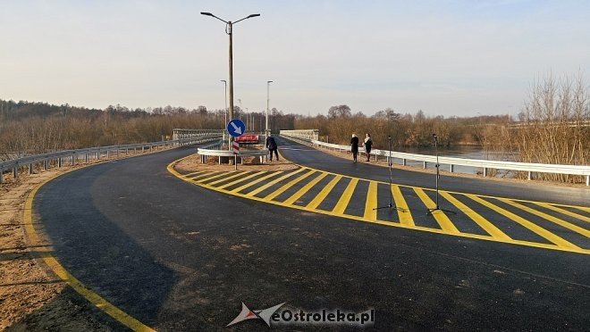 Most tymczasowy oficjalnie otwarty [02.01.2018] - zdjęcie #1 - eOstroleka.pl