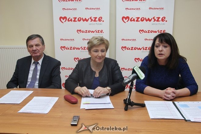 Konferencja prasowa - prezentacja budżetu Mazowsza na rok 2018 w kontekście subregionu ostrołęckiego [12.01.2018] - zdjęcie #1 - eOstroleka.pl
