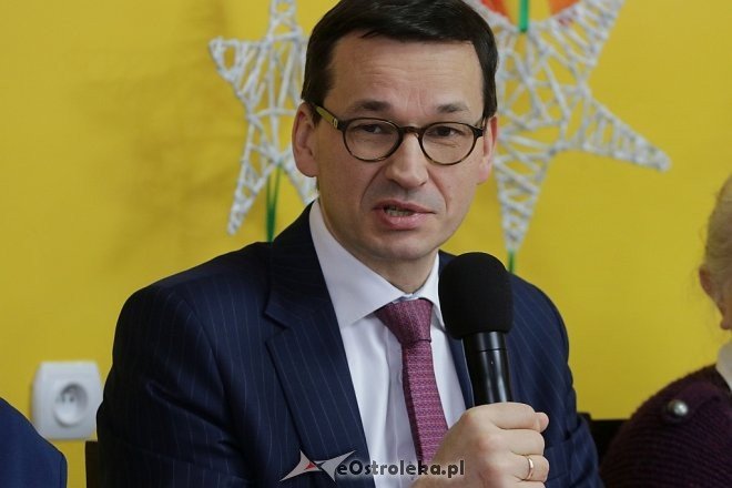 Wizyta premiera Mateusza Morawieckiego w Ostrołęce [19.01.2018] - zdjęcie #10 - eOstroleka.pl