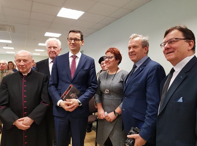 Premier Morawiecki spotkał się z ostrołęckimi kombatantami [19.01.2018] - zdjęcie #6 - eOstroleka.pl