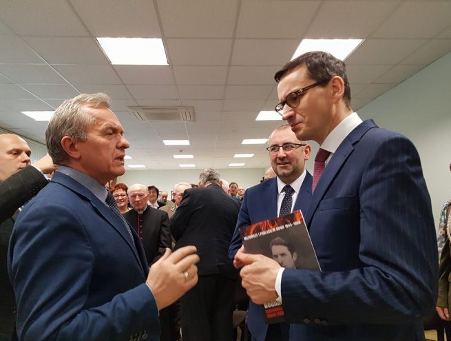 Premier Morawiecki spotkał się z ostrołęckimi kombatantami [19.01.2018] - zdjęcie #10 - eOstroleka.pl
