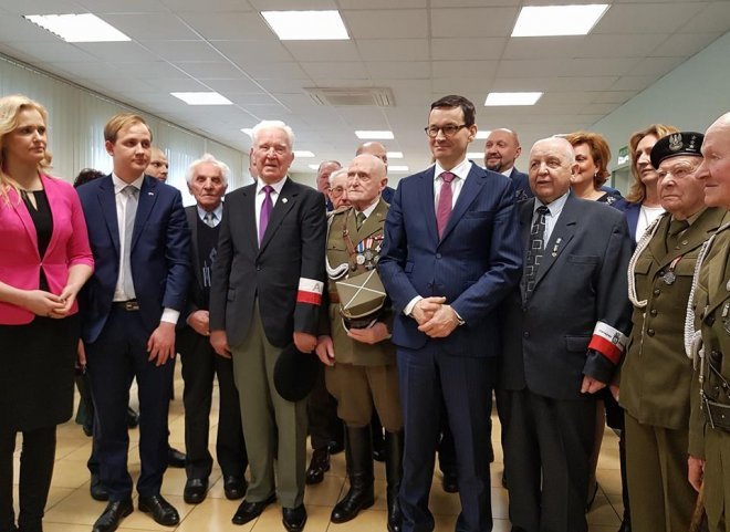 Premier Morawiecki spotkał się z ostrołęckimi kombatantami [19.01.2018] - zdjęcie #16 - eOstroleka.pl