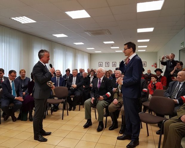 Premier Morawiecki spotkał się z ostrołęckimi kombatantami [19.01.2018] - zdjęcie #19 - eOstroleka.pl