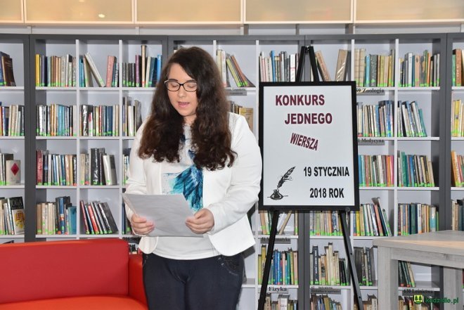 Konkurs Jednego Wiersza w kadzidlańskiej bibliotece [29.01.2018] - zdjęcie #19 - eOstroleka.pl