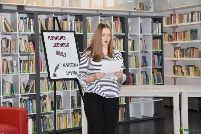 Konkurs Jednego Wiersza w kadzidlańskiej bibliotece [29.01.2018] - zdjęcie #22 - eOstroleka.pl