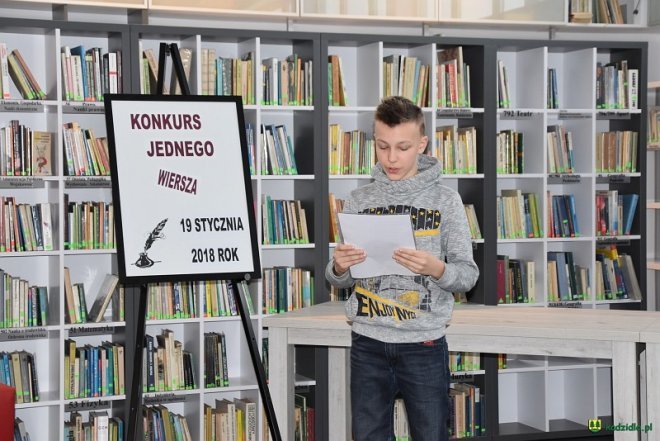 Konkurs Jednego Wiersza w kadzidlańskiej bibliotece [29.01.2018] - zdjęcie #23 - eOstroleka.pl