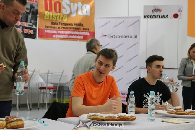Mistrzostwa Ostrołęki w jedzeniu pączków [08.02.2018] - zdjęcie #15 - eOstroleka.pl