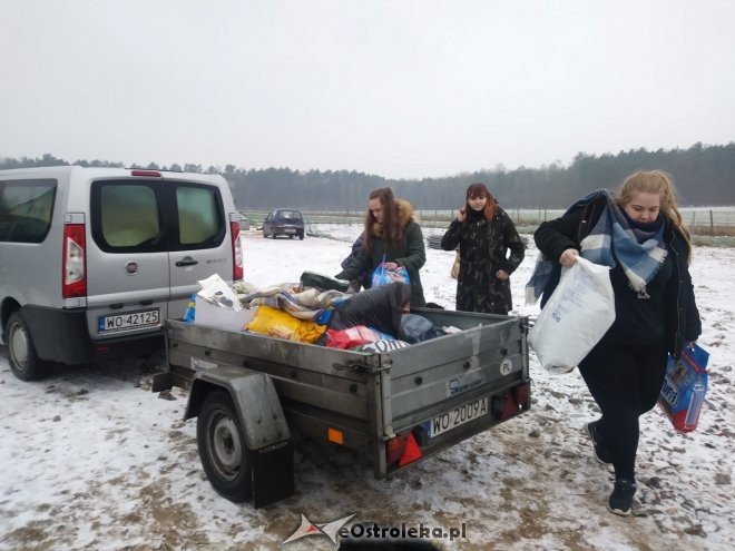 Uczniowie „dwójki” ponownie wsparli schronisko Canis z Kruszewa [23.02.2018] - zdjęcie #1 - eOstroleka.pl