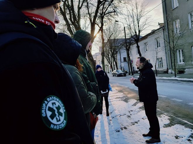 Historyczny spacer po Ostrołęce śladami walk niepodległościowych [03.03.2018] - zdjęcie #28 - eOstroleka.pl