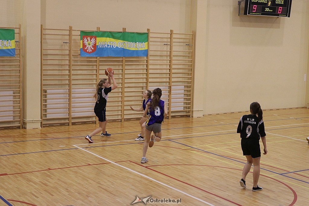Mistrzostwa Ostrołęki szkół średnich w koszykówce kobiet [14.03.2018] - zdjęcie #1 - eOstroleka.pl