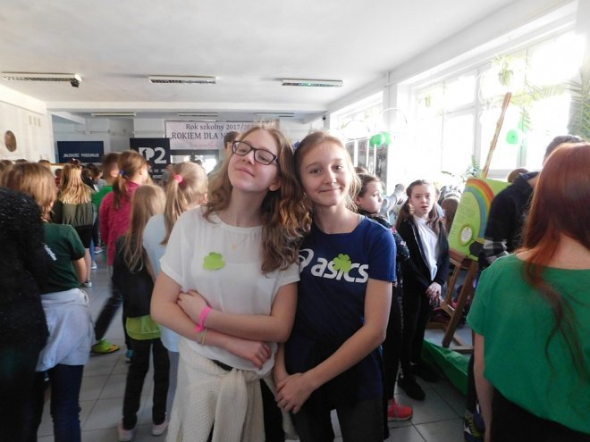 Dzień świętego Patryka w Szkole Podstawowej nr 10 [21.03.2018] - zdjęcie #21 - eOstroleka.pl