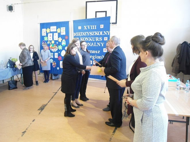 XVIII konkurs wiedzy o regionie w Szkole Podstawowej nr 3 w Ostrołęce [24.03.2018] - zdjęcie #12 - eOstroleka.pl