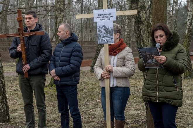 Droga Krzyżowa w ostrołęckim DPS-ie [27.03.2018] - zdjęcie #19 - eOstroleka.pl