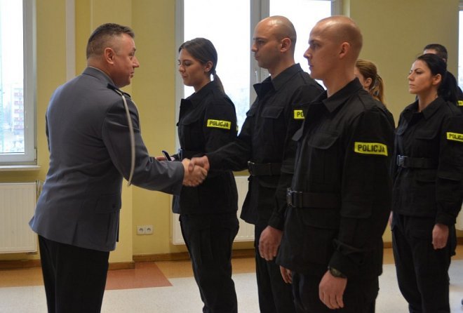 Ślubowanie nowych policjantów w mazowieckim garnizonie 29.03.2018] - zdjęcie #2 - eOstroleka.pl
