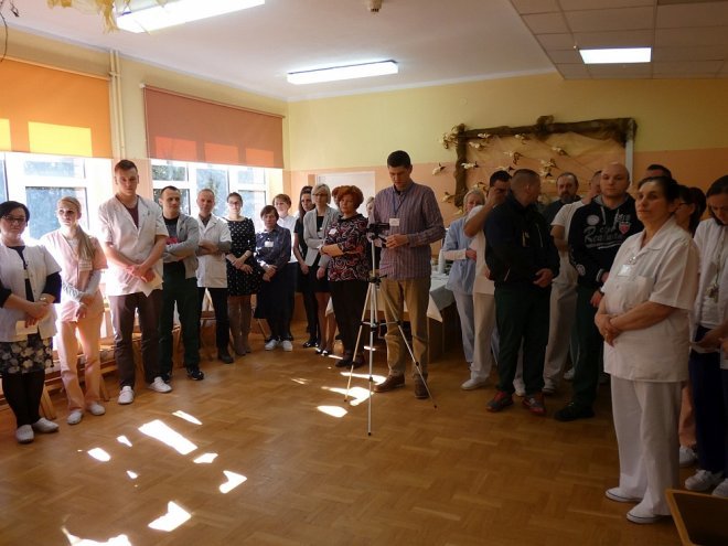 Spotkanie wielkanocne w Domu Pomocy Społecznej w Ostrołęce [02.04.2018] - zdjęcie #9 - eOstroleka.pl