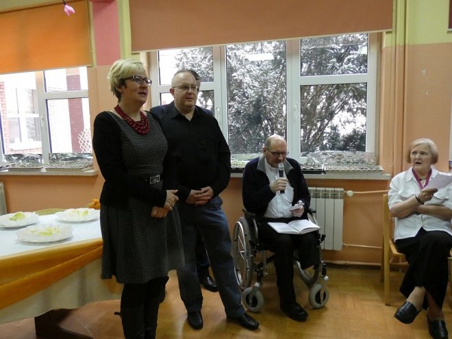 Spotkanie wielkanocne w Domu Pomocy Społecznej w Ostrołęce [02.04.2018] - zdjęcie #22 - eOstroleka.pl