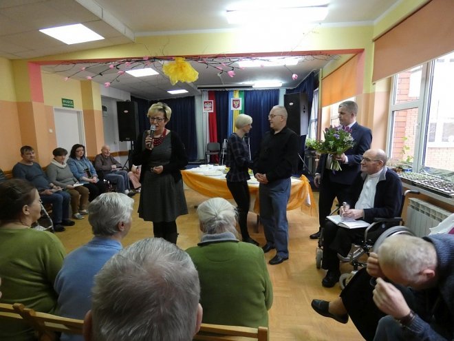 Spotkanie wielkanocne w Domu Pomocy Społecznej w Ostrołęce [02.04.2018] - zdjęcie #28 - eOstroleka.pl
