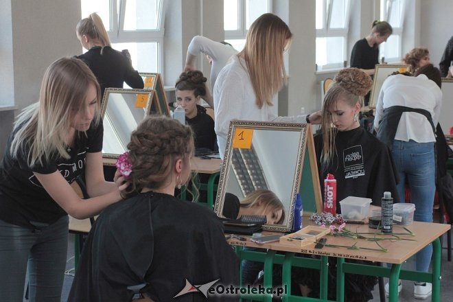 X Festiwal Fryzjerstwa Artystycznego w ZSZ nr 2 [05.04.2018] - zdjęcie #12 - eOstroleka.pl