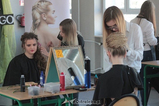 X Festiwal Fryzjerstwa Artystycznego w ZSZ nr 2 [05.04.2018] - zdjęcie #33 - eOstroleka.pl