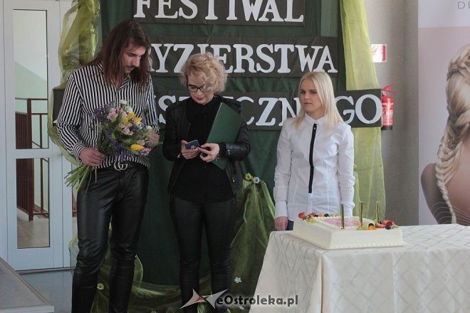 X Festiwal Fryzjerstwa Artystycznego w ZSZ nr 2 [05.04.2018] - zdjęcie #46 - eOstroleka.pl