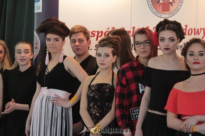 X Festiwal Fryzjerstwa Artystycznego w ZSZ nr 2 [05.04.2018] - zdjęcie #33 - eOstroleka.pl