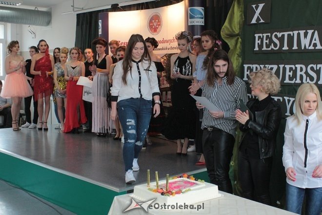 X Festiwal Fryzjerstwa Artystycznego w ZSZ nr 2 [05.04.2018] - zdjęcie #111 - eOstroleka.pl