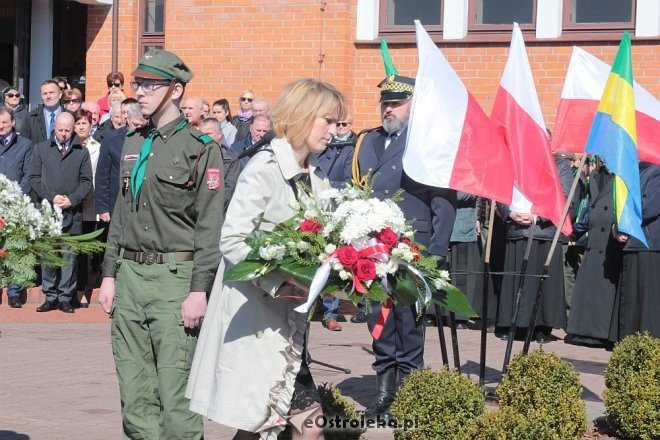 Ostrołęka: Obchody rocznicowe Zbrodni Katyńskiej i Katastrofy Smoleńskiej [07.04.2018] - zdjęcie #66 - eOstroleka.pl