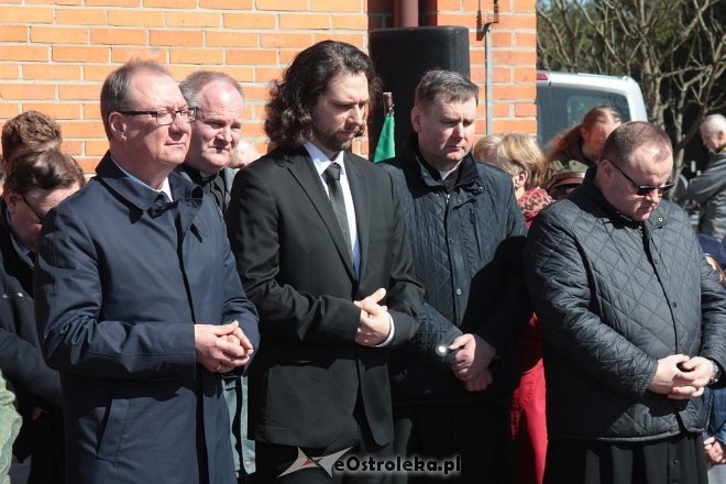 Ostrołęka: Obchody rocznicowe Zbrodni Katyńskiej i Katastrofy Smoleńskiej [07.04.2018] - zdjęcie #26 - eOstroleka.pl