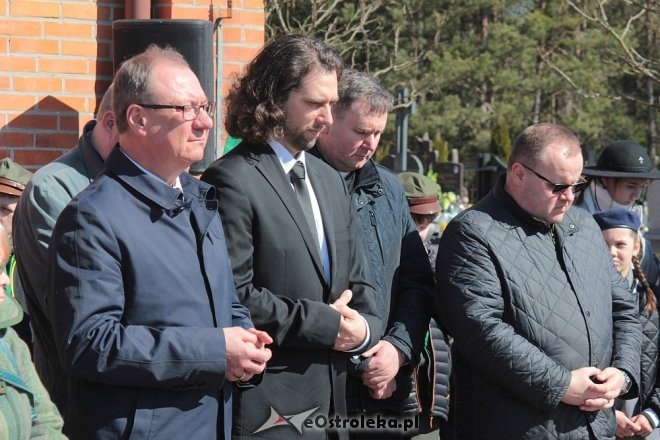 Ostrołęka: Obchody rocznicowe Zbrodni Katyńskiej i Katastrofy Smoleńskiej [07.04.2018] - zdjęcie #19 - eOstroleka.pl