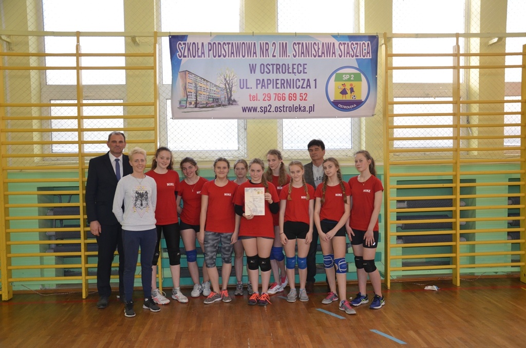 Turniej siatkówki w SP 2 [19.04.2018] - zdjęcie #2 - eOstroleka.pl