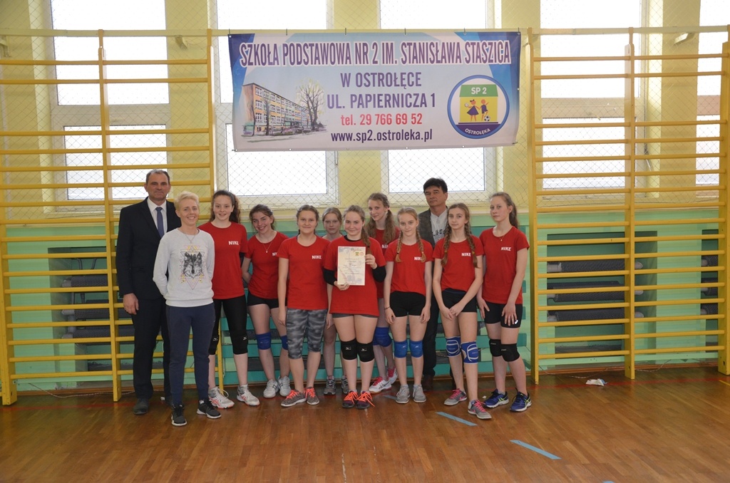 Turniej siatkówki w SP 2 [19.04.2018] - zdjęcie #54 - eOstroleka.pl