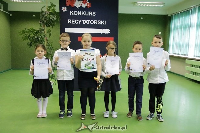 Konkurs recytatorski „Promyk poezji” w SP nr 10 [25.04.2018] - zdjęcie #8 - eOstroleka.pl