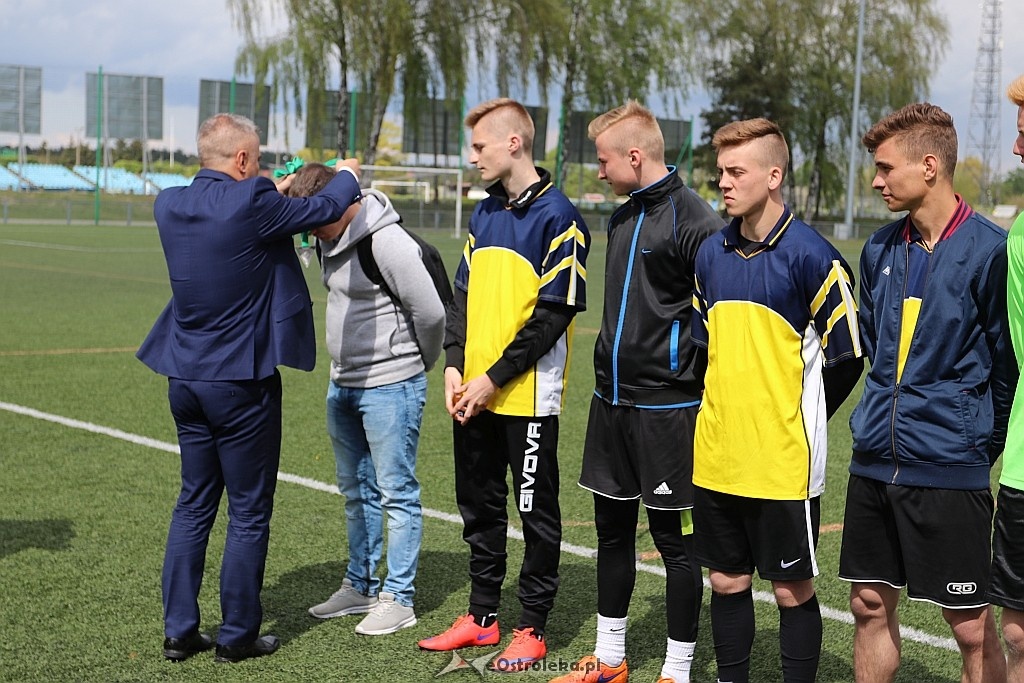 Mistrzostwa Ostrołęki szkół średnich w piłce nożnej mężczyzn [26.04.2018] - zdjęcie #28 - eOstroleka.pl