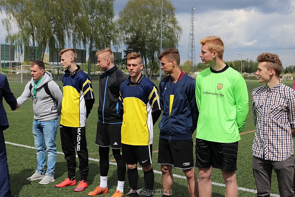 Mistrzostwa Ostrołęki szkół średnich w piłce nożnej mężczyzn [26.04.2018] - zdjęcie #29 - eOstroleka.pl