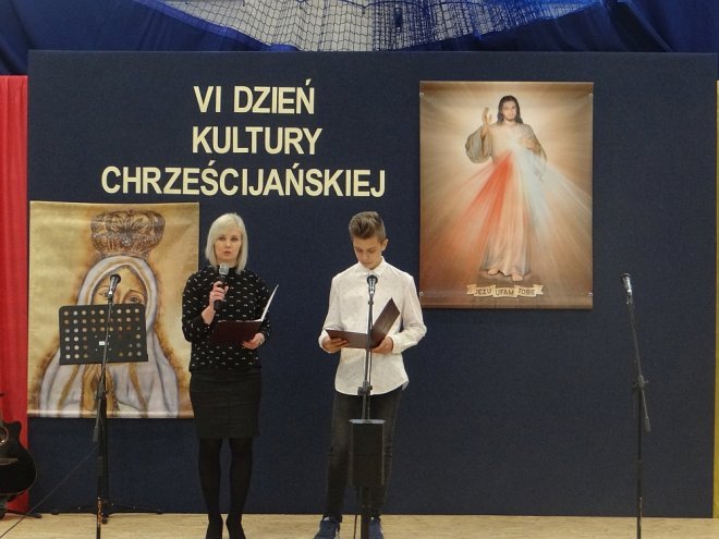 VI Dzień Kultury Chrześcijańskiej w SP w Białobieli [28.04.2018] - zdjęcie #1 - eOstroleka.pl