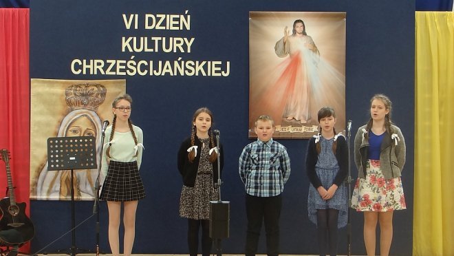 VI Dzień Kultury Chrześcijańskiej w SP w Białobieli [28.04.2018] - zdjęcie #3 - eOstroleka.pl