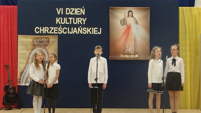 VI Dzień Kultury Chrześcijańskiej w SP w Białobieli [28.04.2018] - zdjęcie #7 - eOstroleka.pl