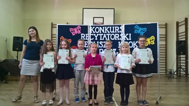 Konkurs „Pierwszy krok w poezję” w SP nr 6 [17.05.2018] - zdjęcie #11 - eOstroleka.pl