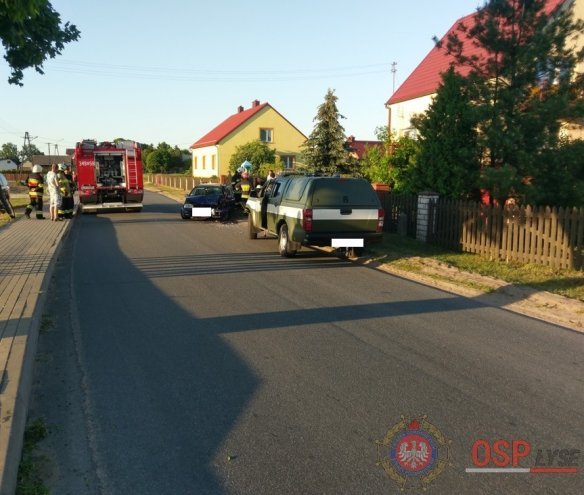 Zalas: Wypadek z udziałem pojazdu Żandarmerii Wojskowej [20.05.2018] - zdjęcie #5 - eOstroleka.pl